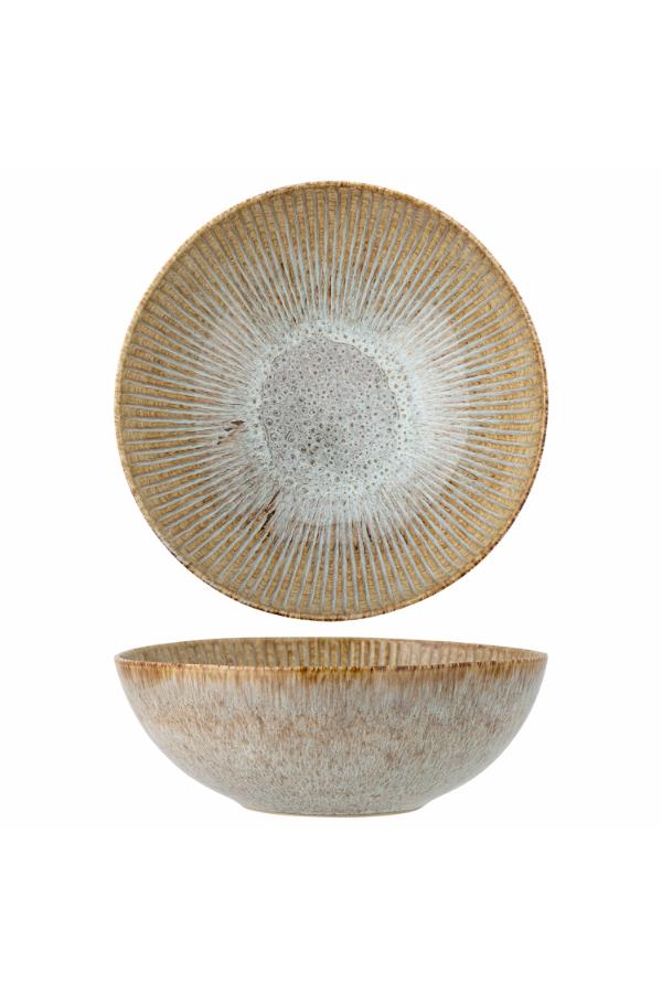 Creative Collection Fleur Bowl, Nature, Stoneware