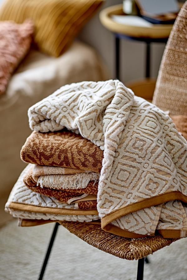 Bloomingville Malou Towel, Nature, Cotton OEKO-TEX®