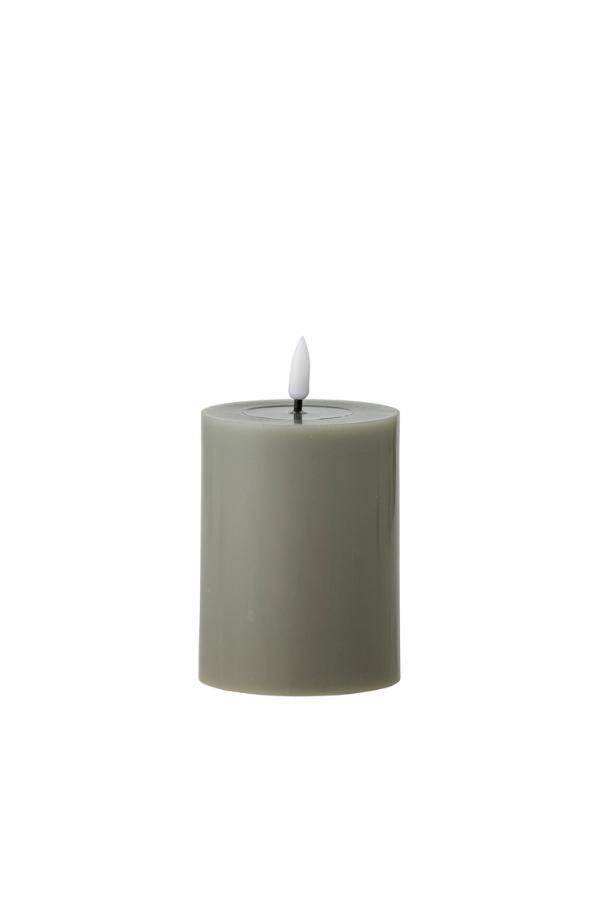 Bloomingville Ponza LED Candle, Green, Paraffin