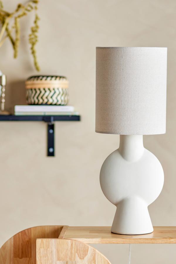 Bloomingville Sergio Table lamp, Nature, Stoneware