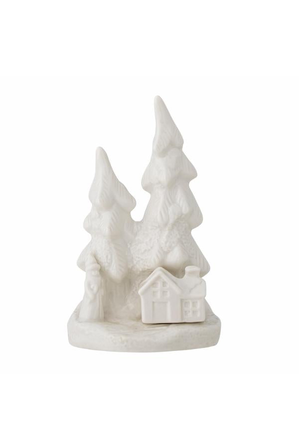 Bloomingville Fadima Deco, White, Stoneware