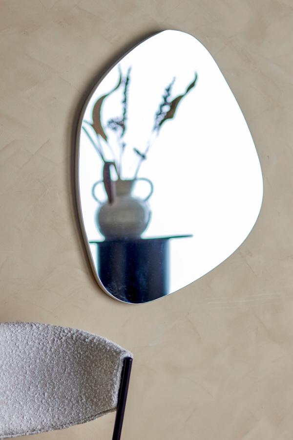 Bloomingville Aimie Wall Mirror, Silver, Glass