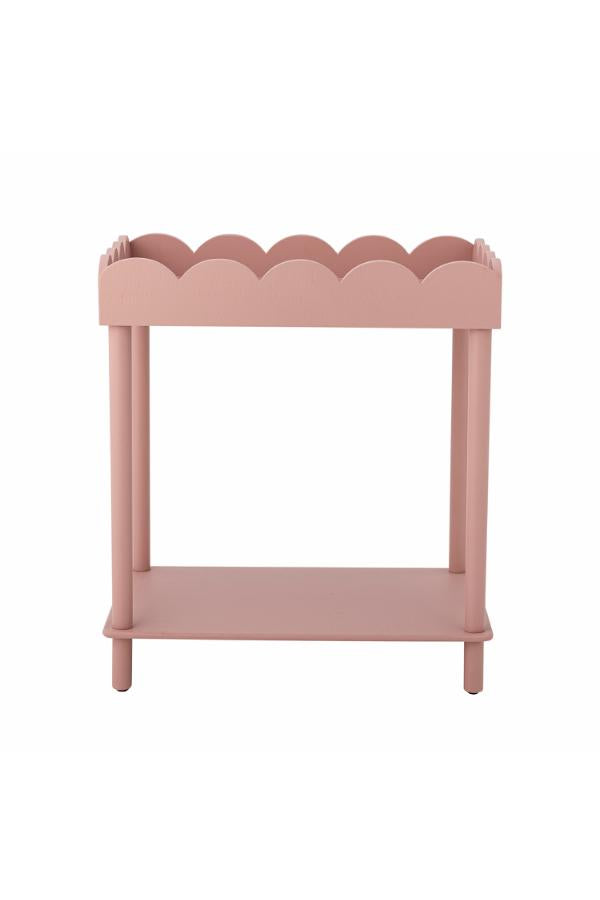 Creative Collection Isola Side Table, Rose, Firwood