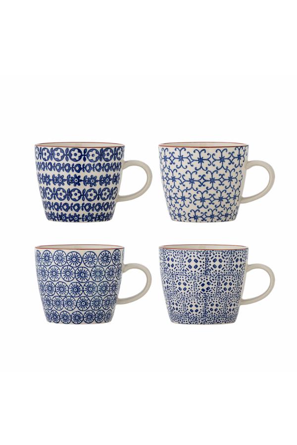 Bloomingville Karine Mug, Blue, Stoneware
