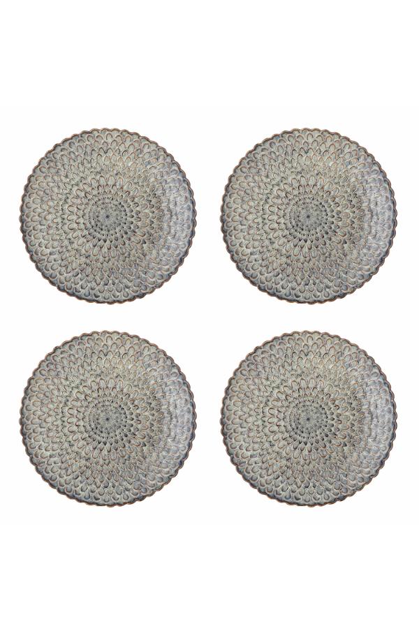 Creative Collection Katrina Plate, Grey, Stoneware