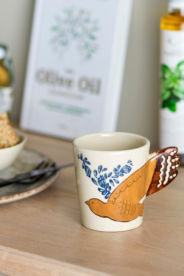 Bloomingville Hezha Cup, Nature, Stoneware