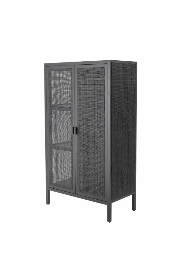 Bloomingville Marikka Cabinet, Black, FSC®100%, Mahogany