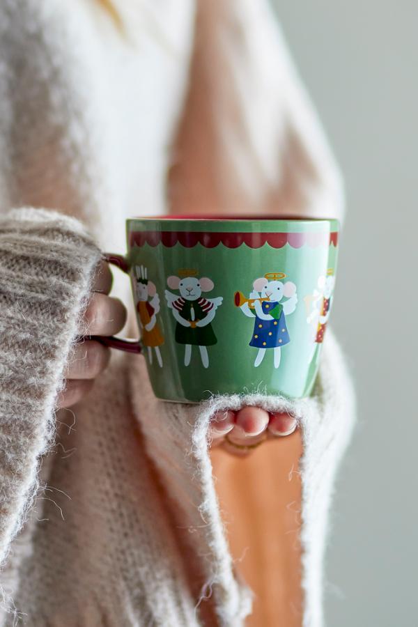 Bloomingville Peo Mug, Green, Stoneware