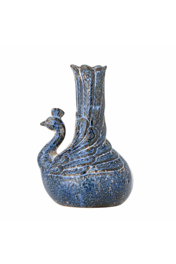 Creative Collection Kali Vase, Blue, Stoneware