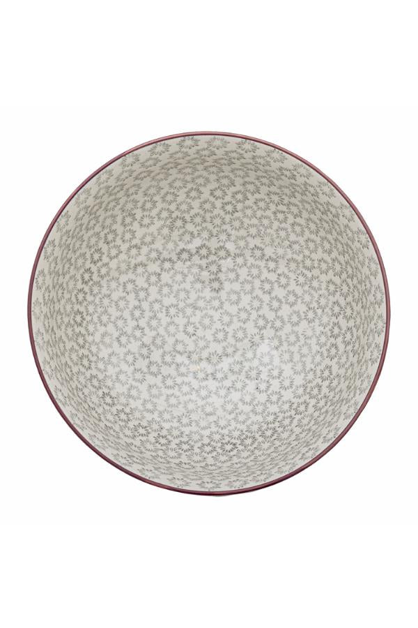 Bloomingville Maya Bowl, Green, Stoneware