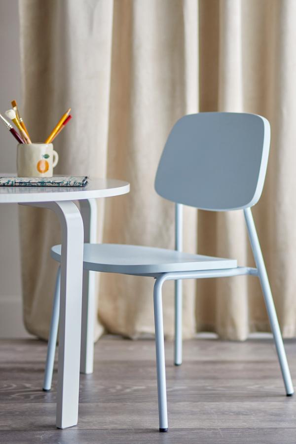 Bloomingville Mini Gugga Chair, Blue, Plywood