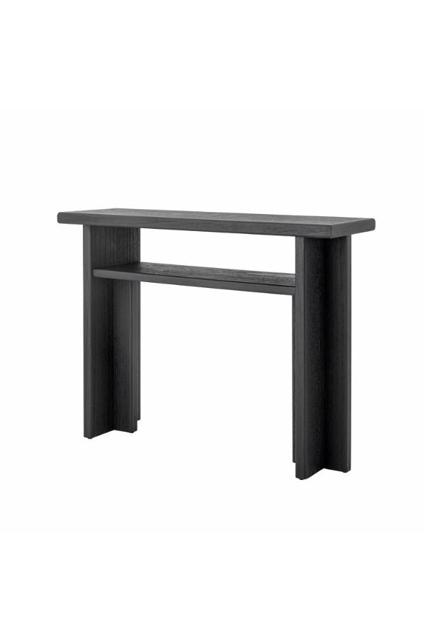 Bloomingville Cupa Console Table, Black, Firwood