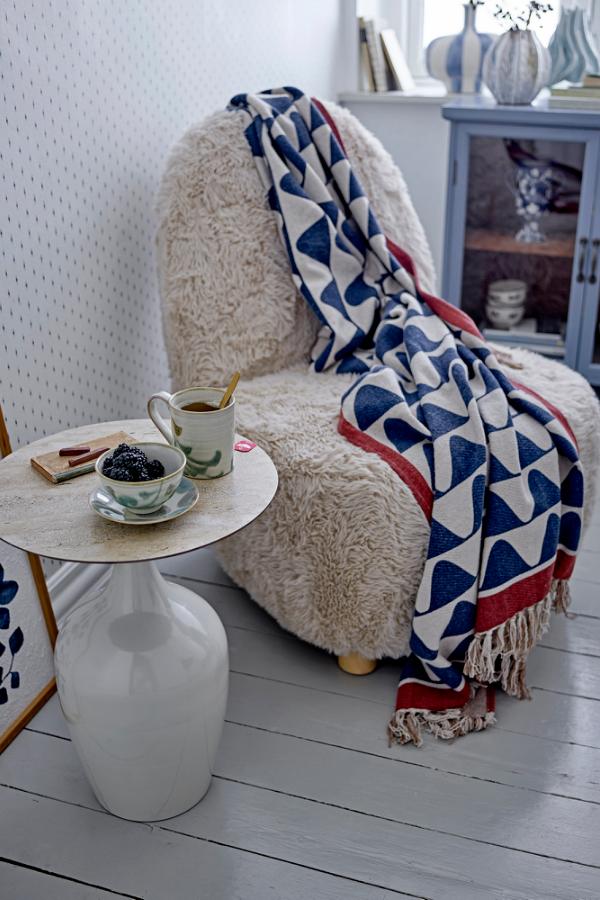 Creative Collection Rimme Throw, Multi, Recycled Cotton