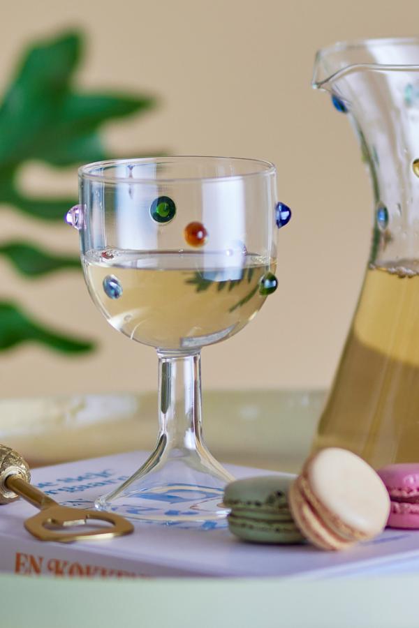 Bloomingville Thalia Wine Glass, Clear, Glass