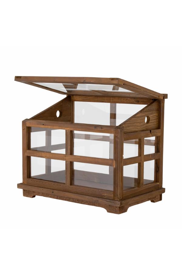 Bloomingville Marti Display box, Brown, Firwood