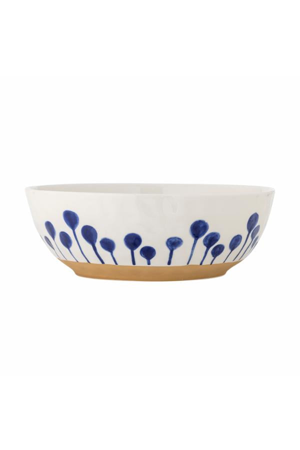 Creative Collection Linora Bowl, Blue, Stoneware