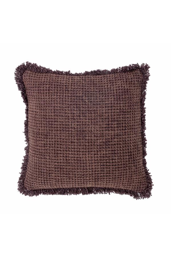 Bloomingville Delva Cushion, Purple, Cotton