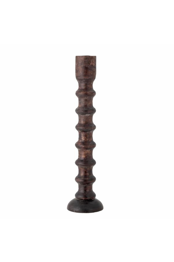 Bloomingville Brenda Candle Holder, Brown, Mango