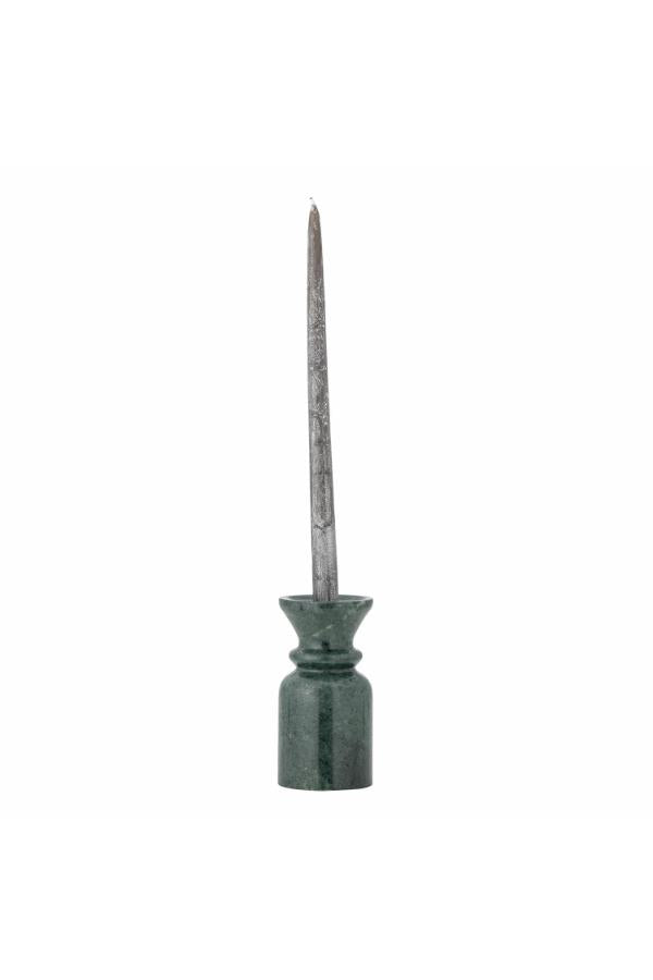 Creative Collection Sicilia Candle Holder, Green, Marble