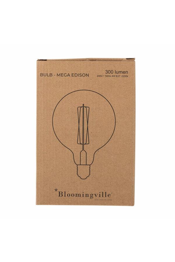 Bloomingville Mega Edison LED Bulb, Clear, Glass