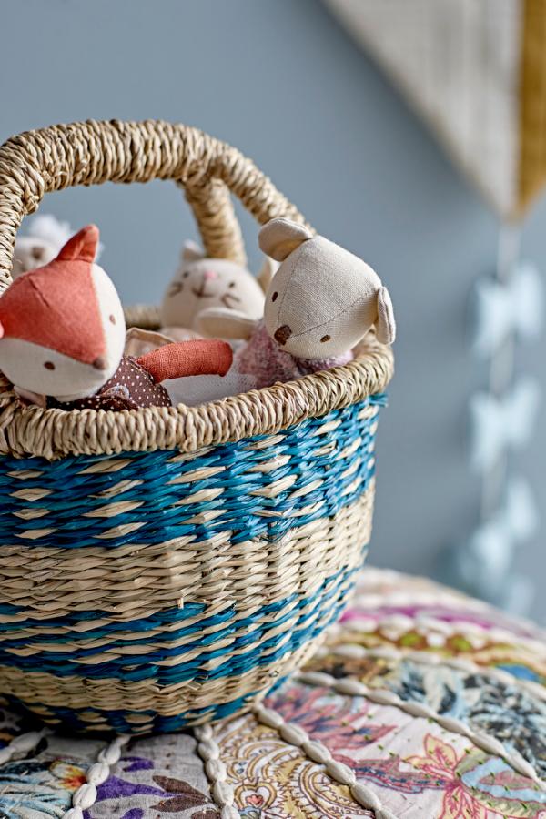 Bloomingville Mini Animal friends Doll, Multi, Cotton