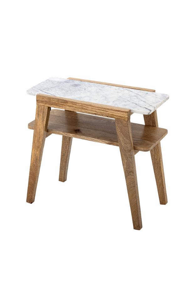 Creative Collection Livi Side Table, Nature, FSC®100%, Mango