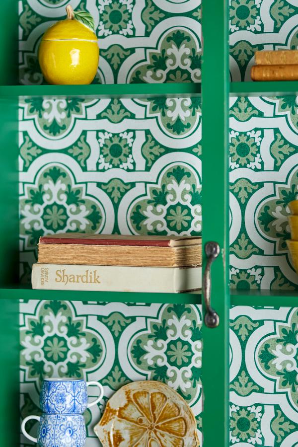 Creative Collection Hazem Cabinet, Green, Firwood