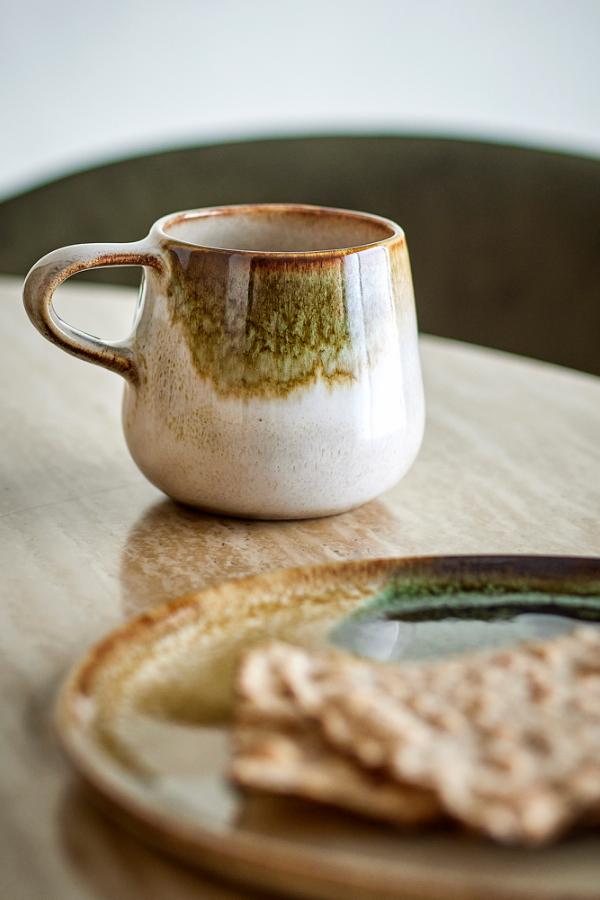 Bloomingville Jules Cup, Green, Stoneware