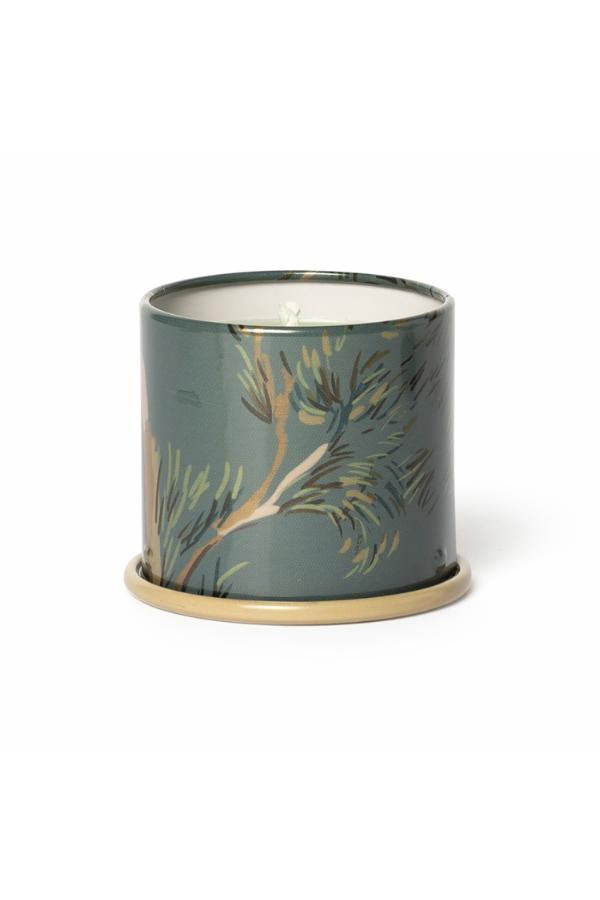 Illume Hinoki Sage Demi Vanity Tin Candle, Green,
