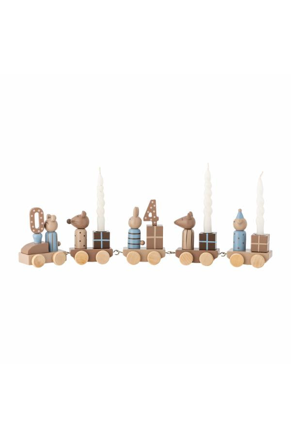 Bloomingville Mini Junaid Birthday Decoration, Multi, FSC®100%, MDF