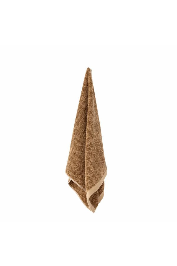 Bloomingville Kahla Towel, Brown, Cotton