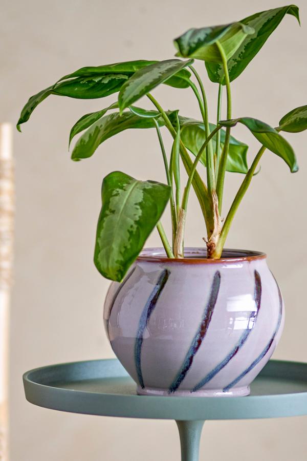Bloomingville Iman Flowerpot, Rose, Stoneware