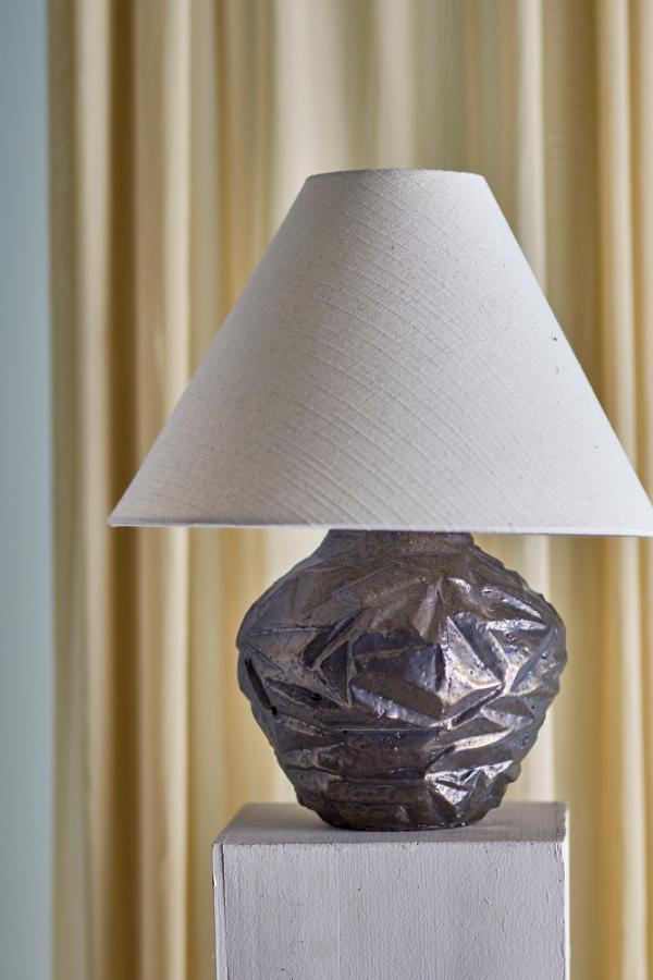 Bloomingville Carolla Table lamp, Brown, Stoneware