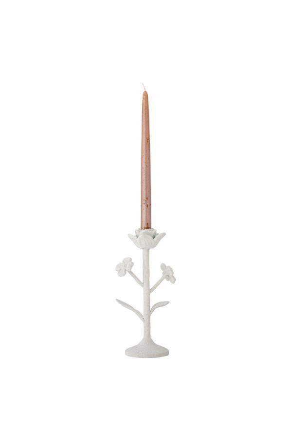 Creative Collection Ranin Candle Holder, White, Iron