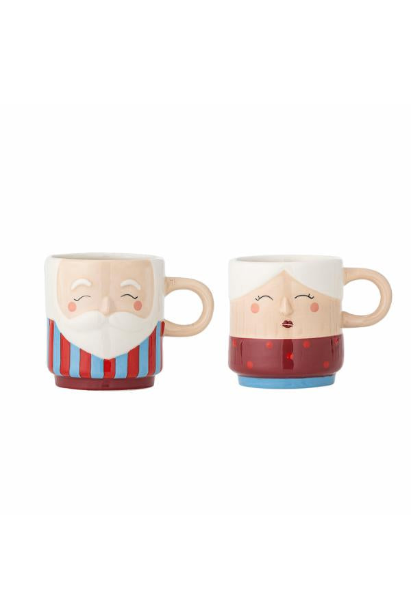 Bloomingville Granny Cup, Red, Stoneware