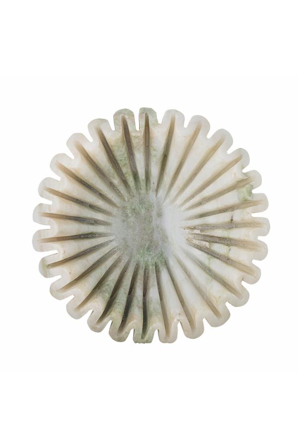 Bloomingville Harmonia Bowl, Green, Marble