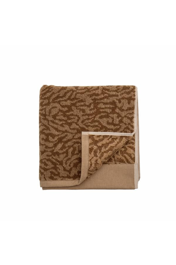 Bloomingville Kaysa Towel, Brown, Cotton