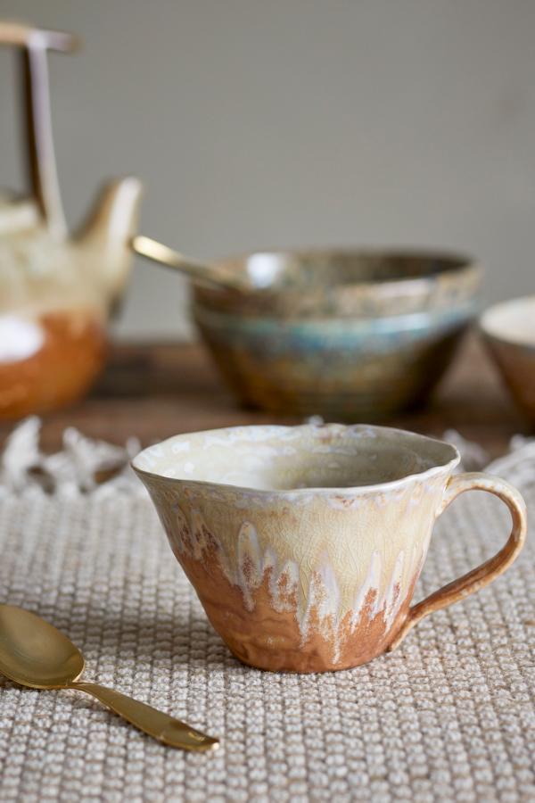 Bloomingville Milani Cup, Nature, Stoneware