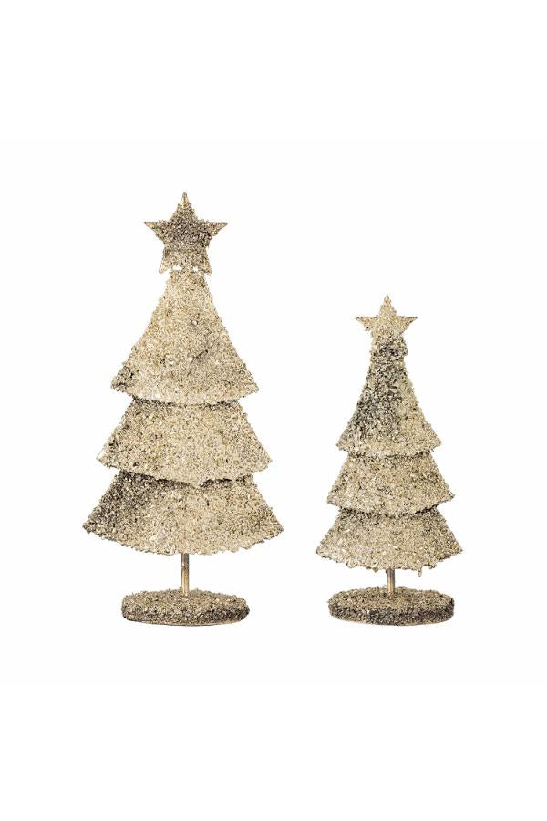 Bloomingville Radha Deco Tree, Gold, Metal
