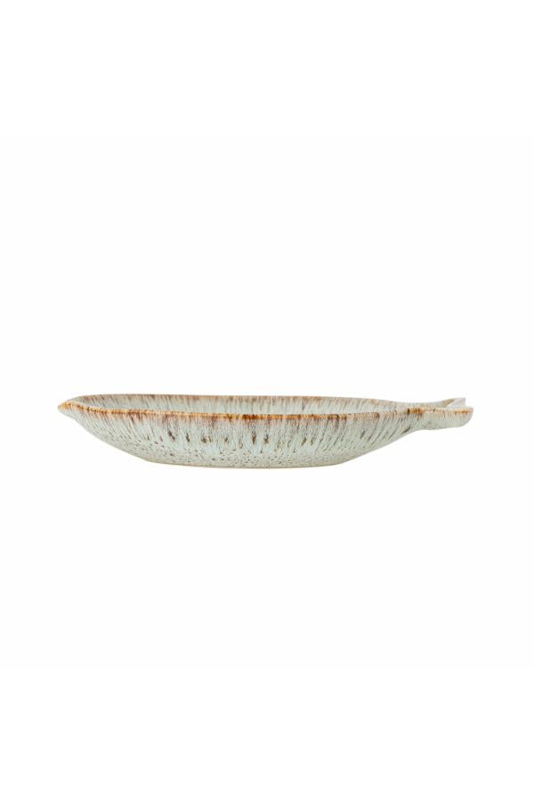 Creative Collection Fleur Serving Plate, Nature, Stoneware