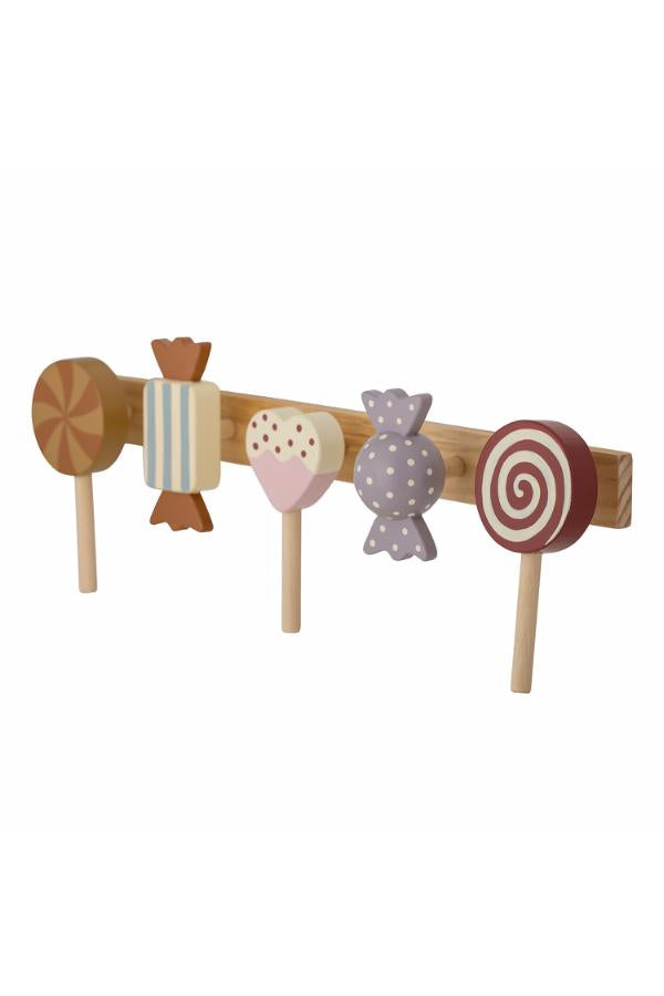 Bloomingville Mini Rudy Coat Rack, Multi, FSC®100%, MDF