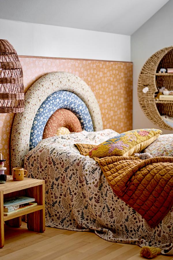 Bloomingville Mini Filipa Throw, Multi, Recycled Cotton