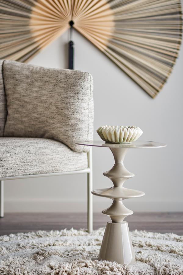 Bloomingville Samio Side Table, Nature, Aluminum