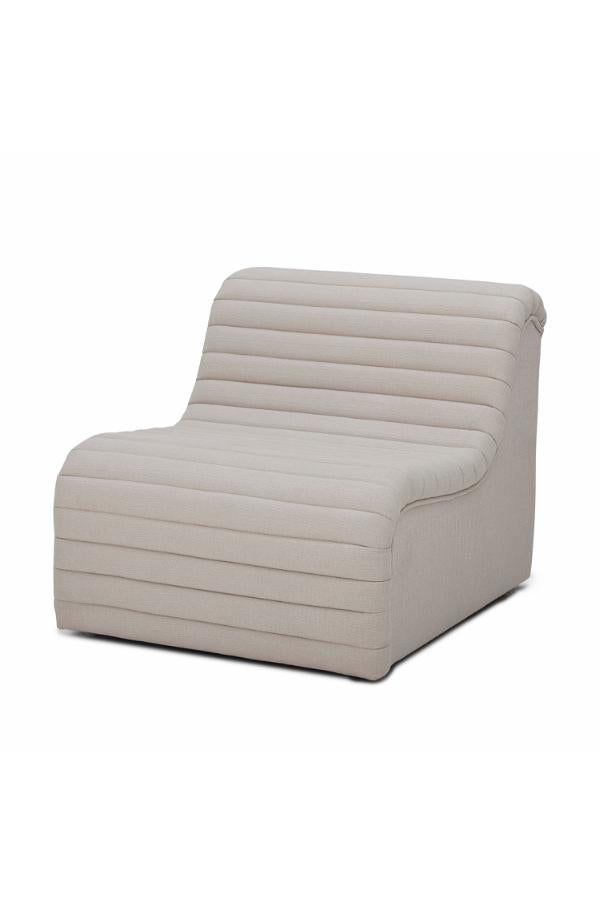 Bloomingville Allure Lounge Chair, Nature, Polyester