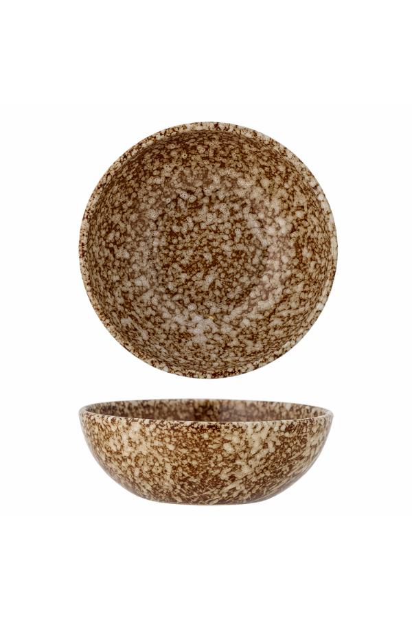 Bloomingville Paula Bowl, Brown, Stoneware