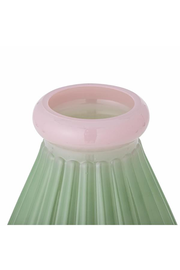 Creative Collection Judith Vase, Green, Glass