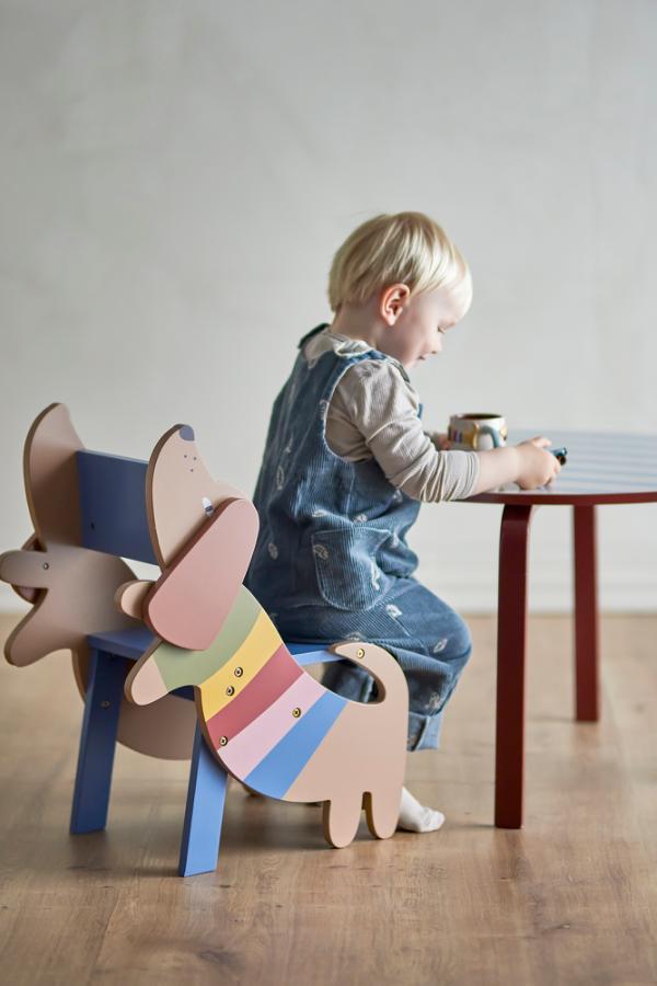Bloomingville Mini Liova Table, Multi, FSC®100%, MDF