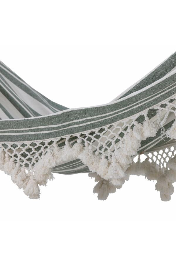 Bloomingville Cruz Hammock, Green, Cotton