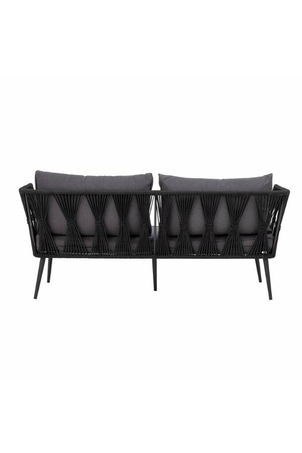 Bloomingville Pavone Sofa, Black, Metal
