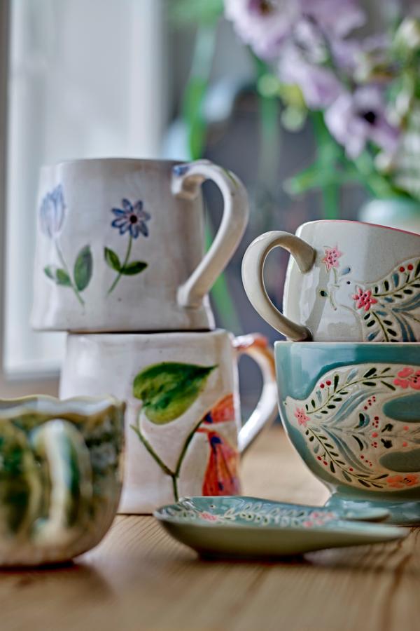 Creative Collection Rosalynde Mug, White, Stoneware